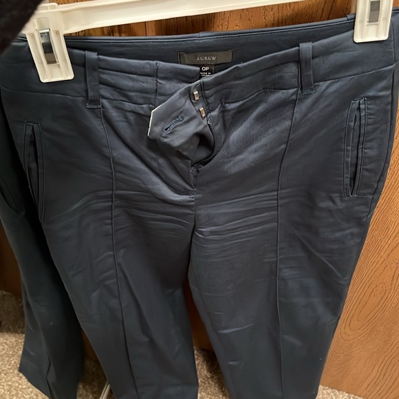 J Crew Willa Suit in Midnight Blue! Hard to Find!! - Picture 2 of 3